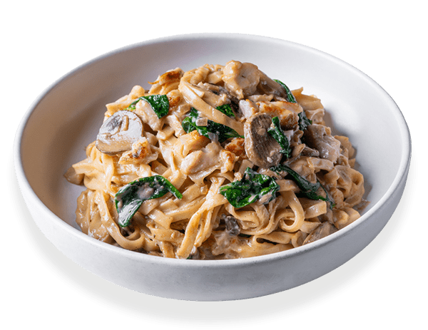 Creamy Mushroom Linguini